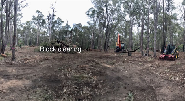 Block clearing